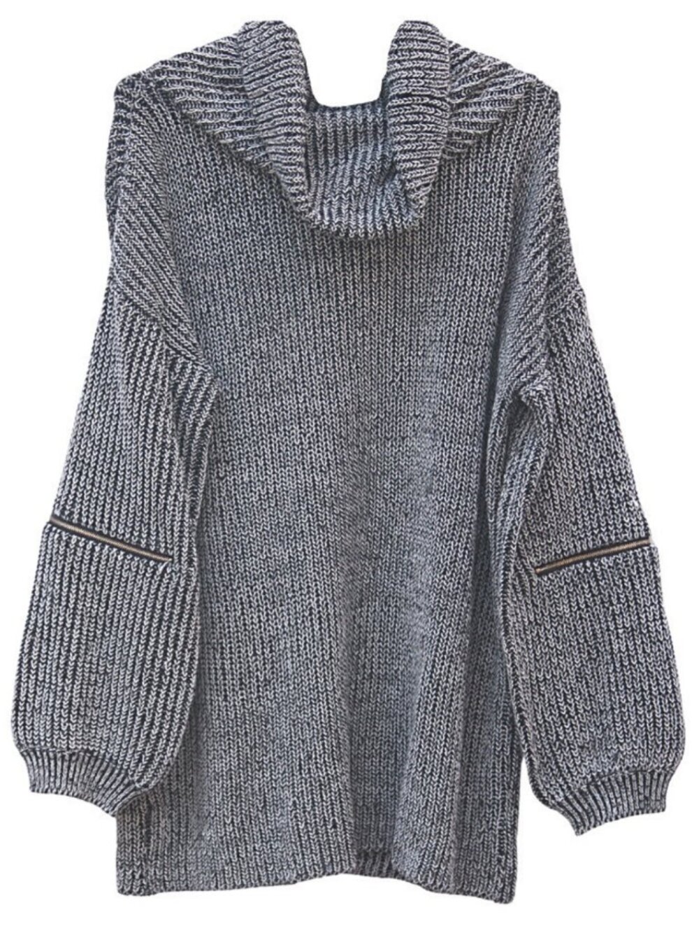 Ethereal Grey Turtleneck